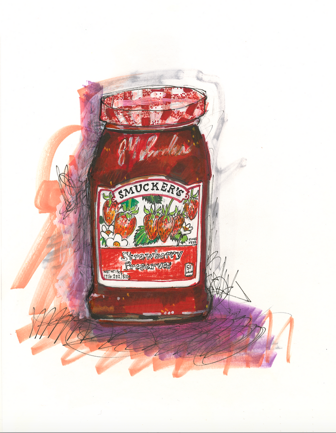 Smucker's Strawberry Jam Print